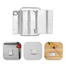  4 Pcs Toolbox Foldable Hinge