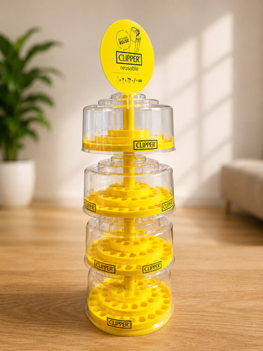 Clipper carousel stand display - clipper,