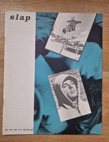 Vintage 1992 slap - vintage, skateboard