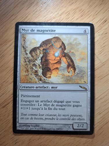Mtg lodestone myr mirrodin - lodestone,