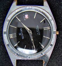 Services (Swiss) Explorer Black Men's Manual Watch (Vintage) -- Spares/Repairs