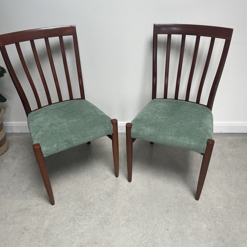 Pair mid century teak - mid,