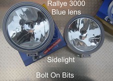 HELLA Rallye 3000 BLUE Crystal