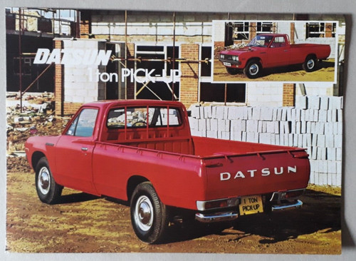 Datsun ton pick brochure - datsun, pick-up
