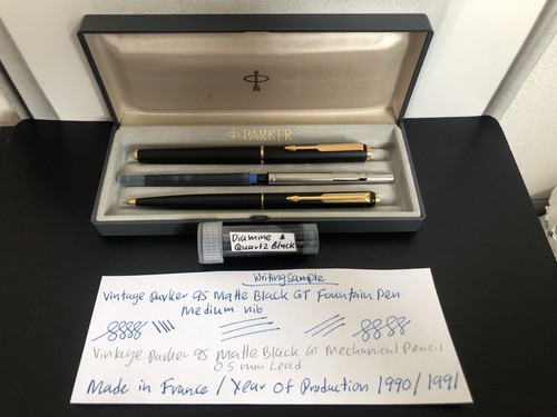 Parker matte black pen - gt,