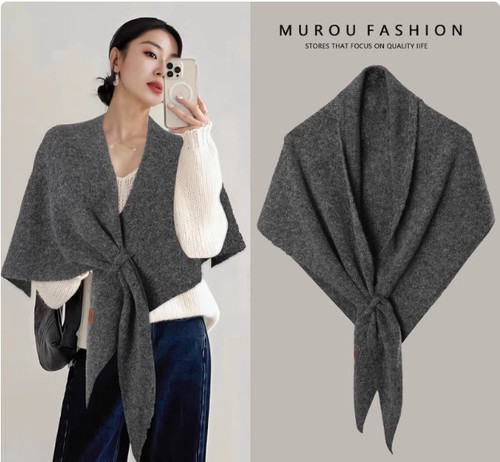 Wool shawl wraps - uk☑☑,