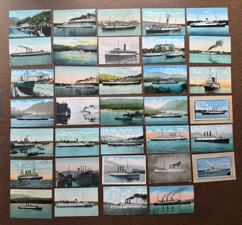 Vintage lot canada ship - lot,