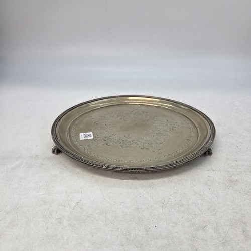 Victorian silver plated footed - plated,