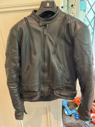 Belstaff mens black leather - belstaff,