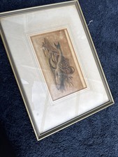 Vintage Lamprey & Salmon Print