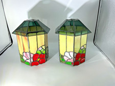 VINTAGE LEADED STAINED GLASS