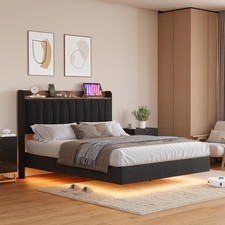 Floating Bed Frame with