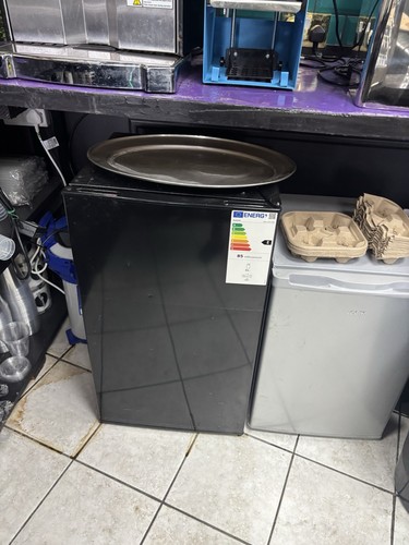 Black under counter - under-counter, fridge