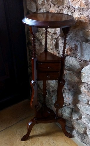Vintage mahogany jardinière - vintage,