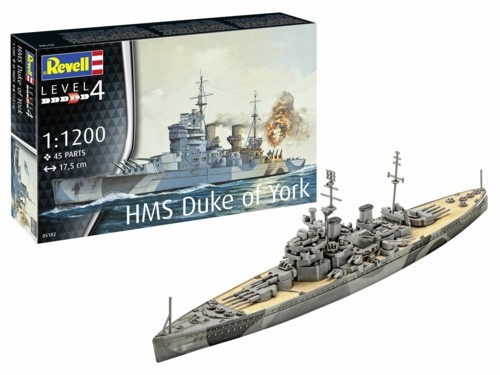 Revell 1200 battleship hms - revell,