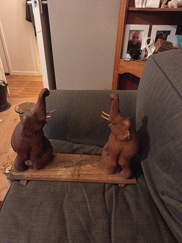 Vintage handcarved wooden - vintage,