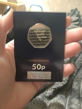 75 Years of the NHS CERTIFIED BU 50p 2023  BU change checker carded