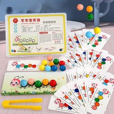 Montessori Clip Beads Toys