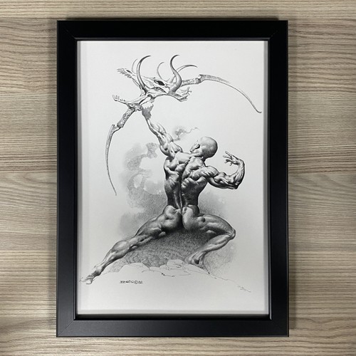 Boris vallejo framed - vallejo, art