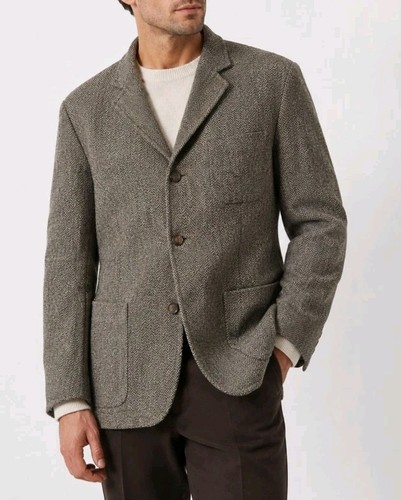 Zenga tweed jacket chest - zenga, 40