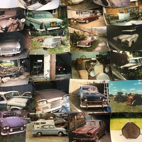 Vintage humber car barn find - car,