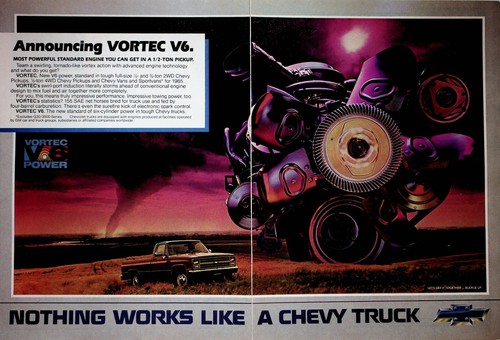 1984 chevy truck vortec - truck,