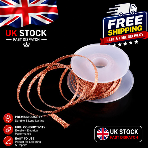 Solder wick 1 5m - 🇬🇧,