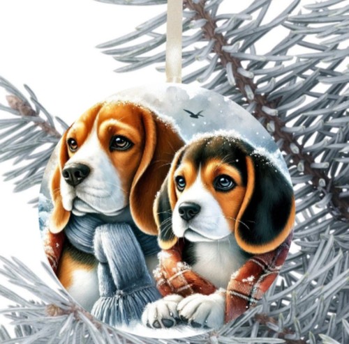 Beagle dog gift decoration - beagle,