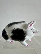 Wymess Pottery Pig Black & White Compton & Woodhouse VGC!