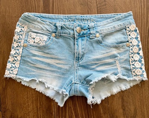 Y2k low rise lace - lace, denim