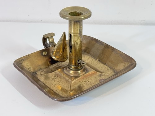 Antique brass chamber - antique,
