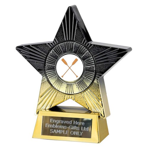 Crossed rowing oars award - crossed,