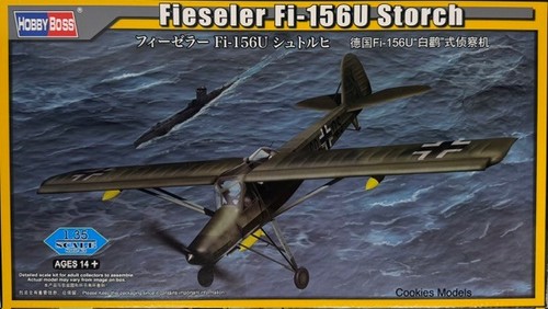Hobbyboss fieseler 156u - hobbyboss,