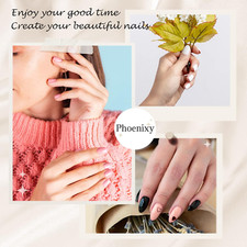 Gel Nail Polish Set with 36W U V Lamp Starter Kit, Kit Poly Shellac Soak New