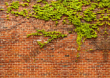 1:18 scale Brick Garage wall -