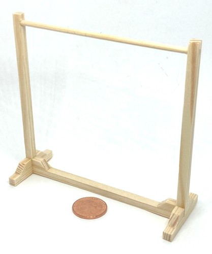 Dolls house wooden - house, clothes