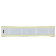 Hy Equestrian GP Fleece Girth Cover - White/Natural