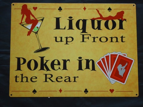 Large metal sign picture cards - large,