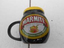 Iconic Large Marmite Jar Shaped Ceramic Coffee/Tea Mug - 350ml