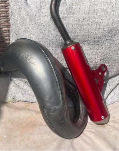 85cc dep red full exhaust - red,