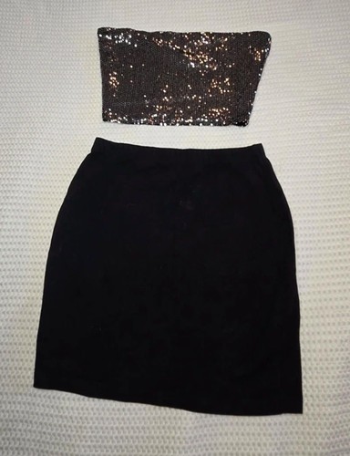 New look black sequin - look,