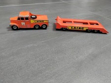 Matchbox King Size No. 8 - Scammell 6x6 Tractor and Trailer - Spares or Repair