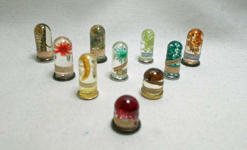 Dolls house miniature set - dolls,