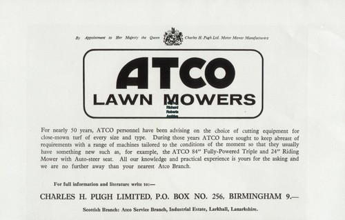 Original 1967 advert - , atco
