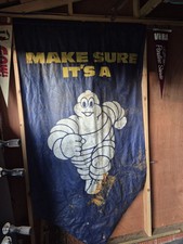Vintage Michelin Tyres Banner