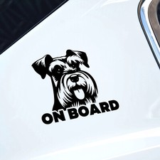 Miniature Schnauzer Dog On