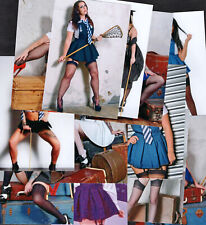 Girls Of St Trinians 12 Sexy PinUp Uniform Photographs Set 2 Stockings School