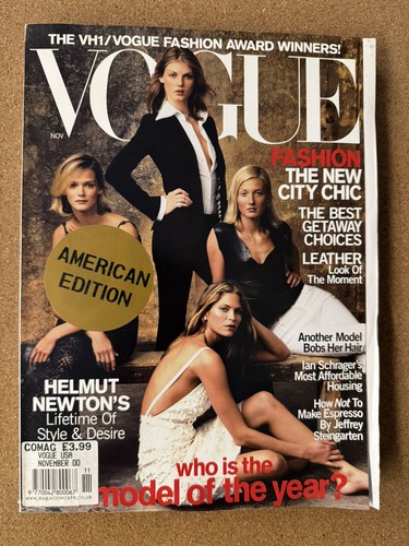 Vogue magazine supermodel - magazine,