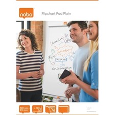 Nobo Flipchart Pad Plain 580x810mm 34633681