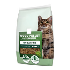 Natural Pine Wood Pellet Cat